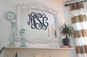 custom wood monogram