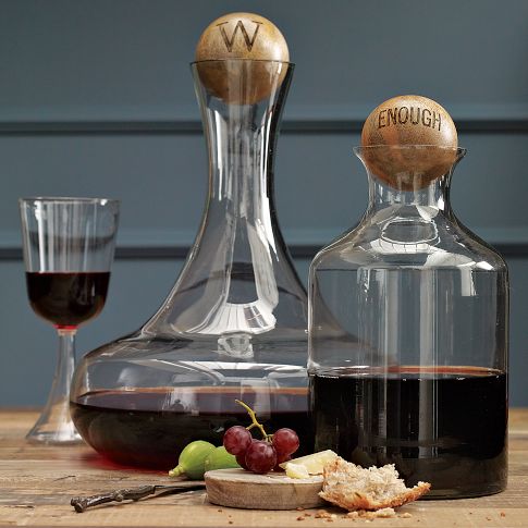 glass bottle wood stopper