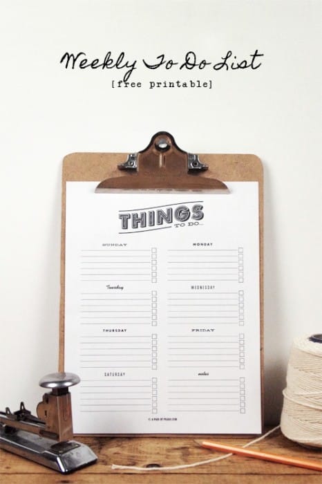 to do list