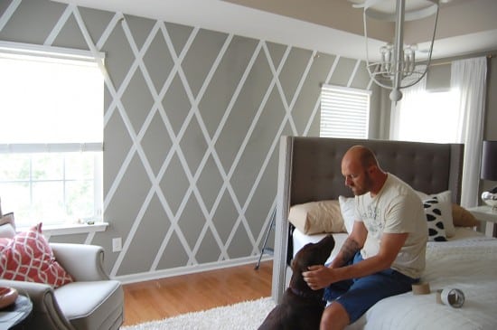 duct tape wall treatment