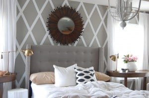 tufted wingback bed