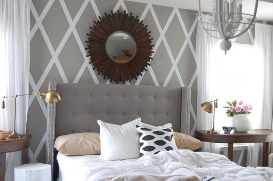 tufted wingback bed