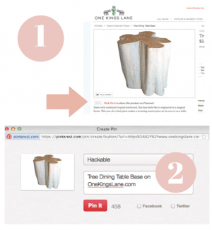 how to add a referral code to pinterest