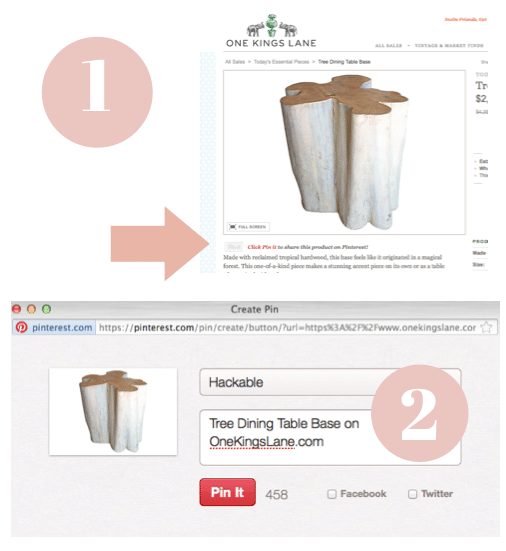how to add a referral code to pinterest