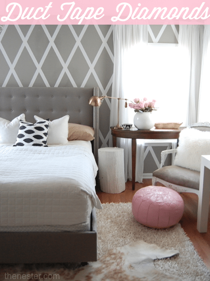 how to make a diamond wall