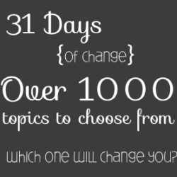 31 dayers 2012