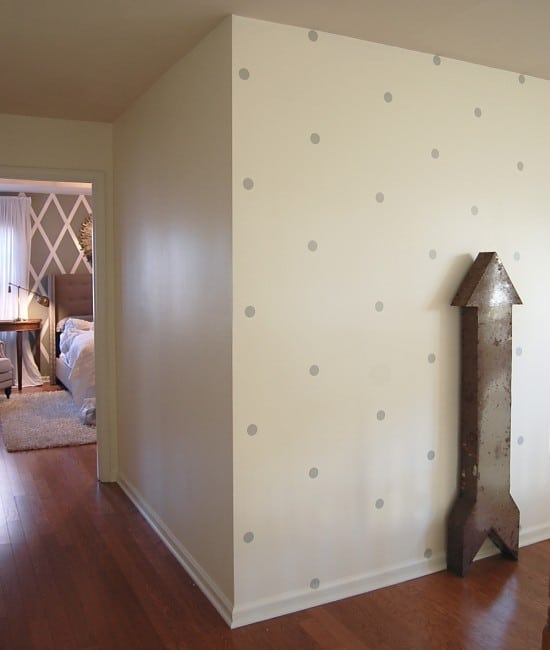 polka dot wall