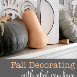 Super easy before Thanksgiving fall-i-tizing