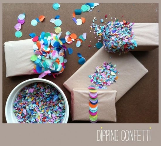 dipping confetti