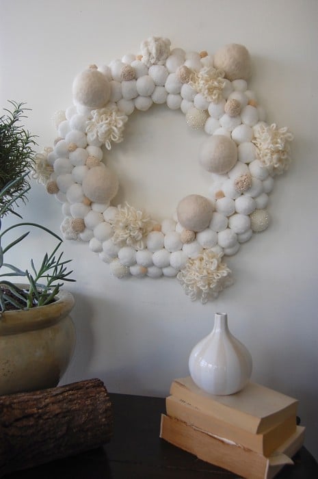 DIY anthropologie style wreath