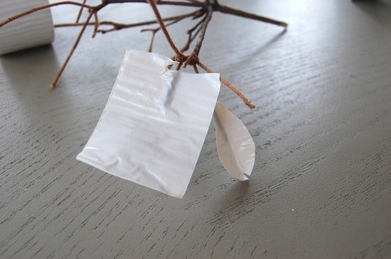 duct tape leaves