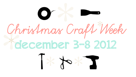 Christmas Craft Week