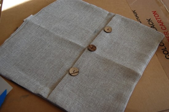 diy pillow cover