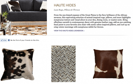 cowhide rug