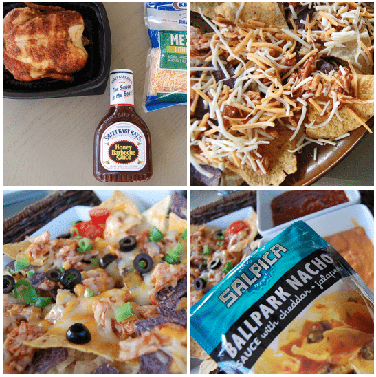 BBQ chicken nachos