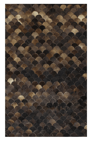 leather rug