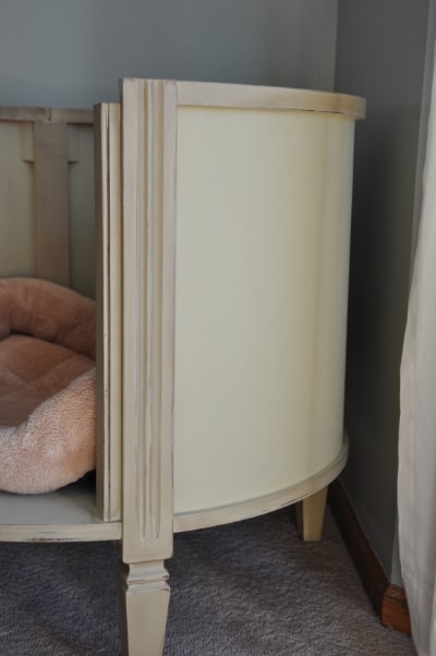 repurposed end table