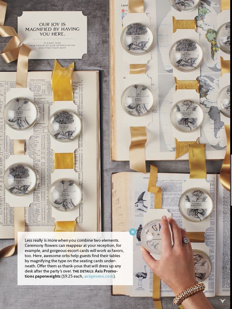 magnifying paper weights