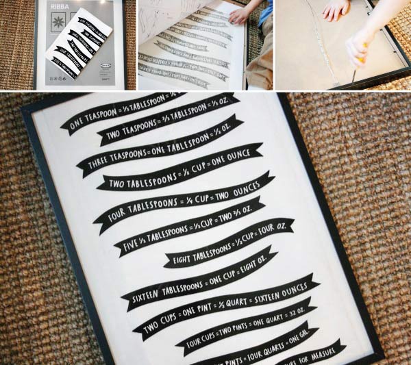 tea towel frame