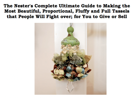tassel ebook