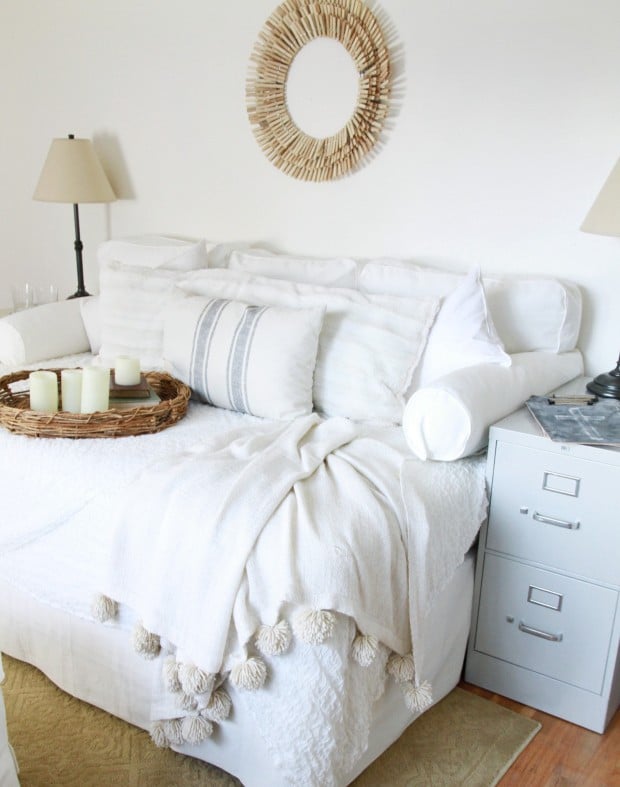queen mattress into a sofa
