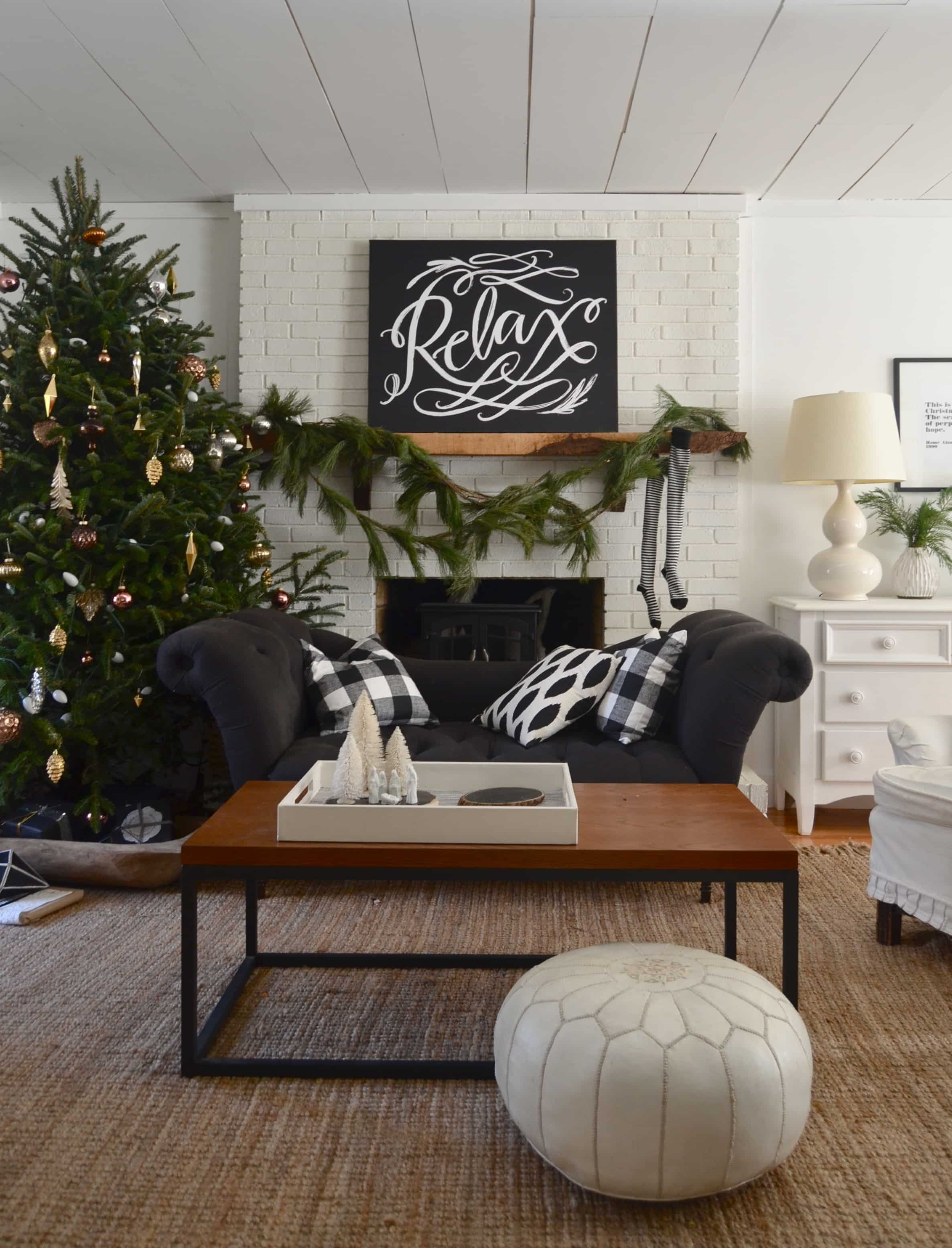 family room tall